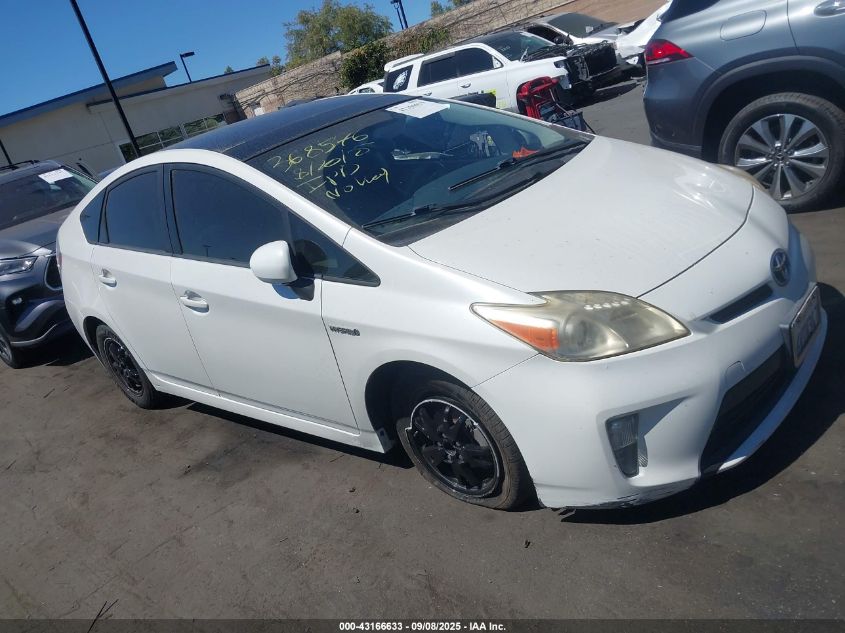 2012 Toyota Prius Three VIN: JTDKN3DUXC5448701 Lot: 43166633
