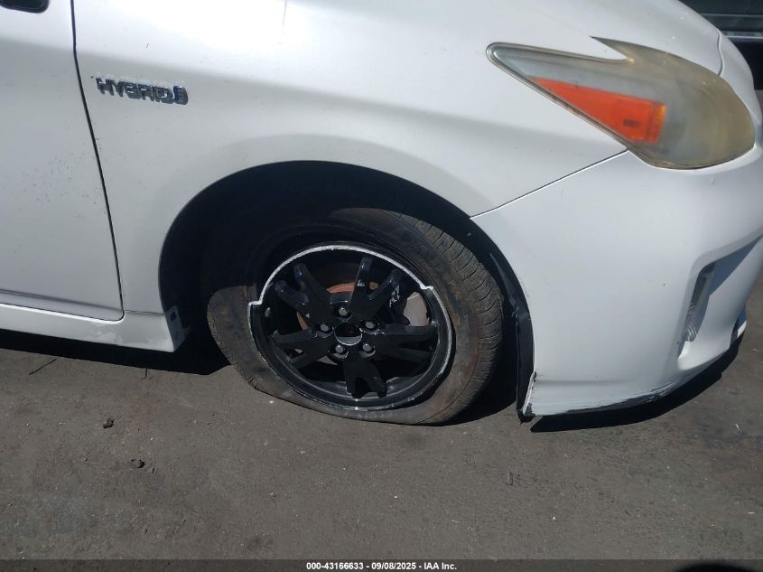 2012 Toyota Prius Three VIN: JTDKN3DUXC5448701 Lot: 43166633