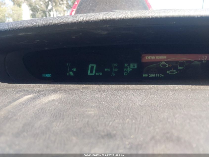 2012 Toyota Prius Three VIN: JTDKN3DUXC5448701 Lot: 43166633