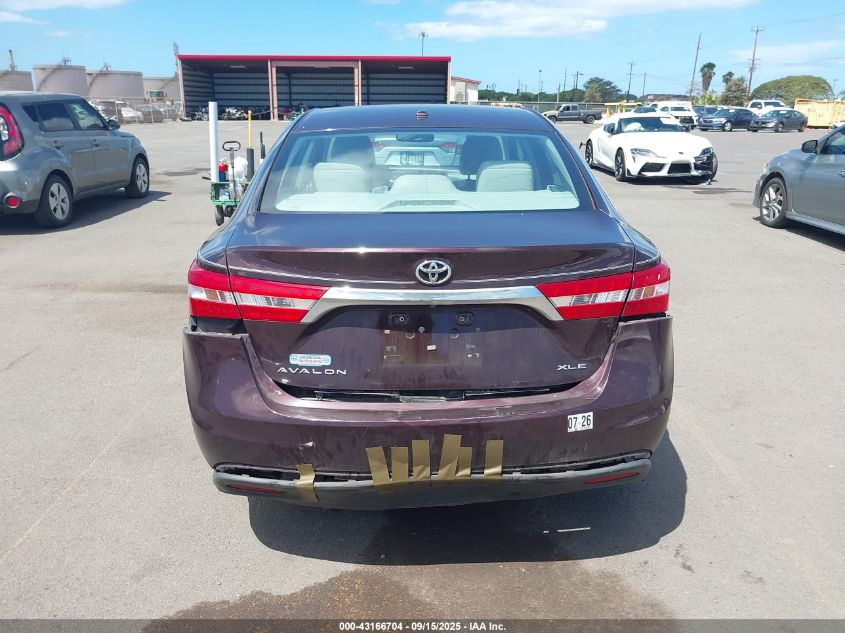 2013 Toyota Avalon Xle Touring VIN: 4T1BK1EB6DU076075 Lot: 43166704