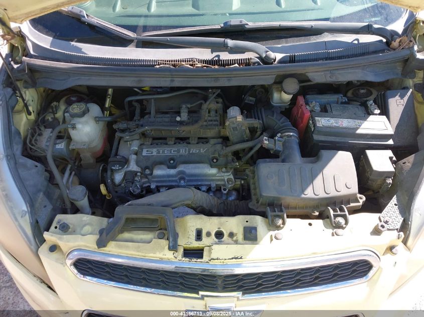 2013 Chevrolet Spark 1Lt Auto VIN: KL8CD6S9XDC608668 Lot: 43166713