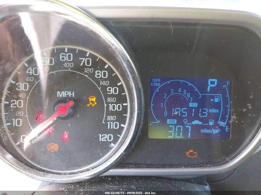 2013 Chevrolet Spark 1Lt Auto VIN: KL8CD6S9XDC608668 Lot: 43166713