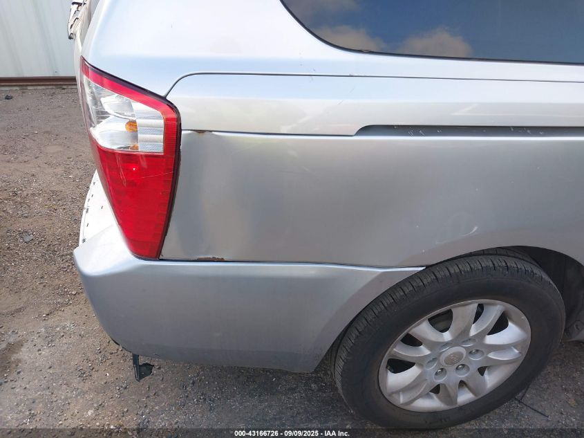 2006 Kia Sedona Ex/Lx VIN: KNDMB233666045494 Lot: 43166726