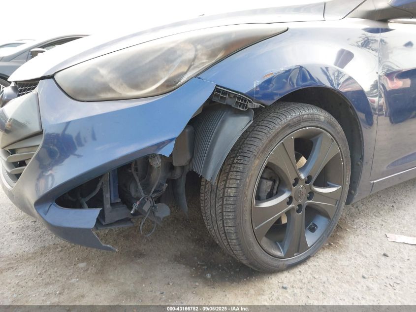 2013 Hyundai Elantra Se VIN: KMHDH6AE4DU002240 Lot: 43166752