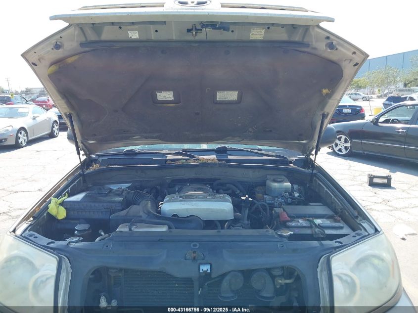 2003 Toyota 4Runner Sr5 V8 VIN: JTEBT14R738003459 Lot: 43166756