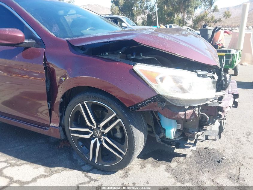 2017 Honda Accord Sport VIN: 1HGCR2F50HA143457 Lot: 43166850