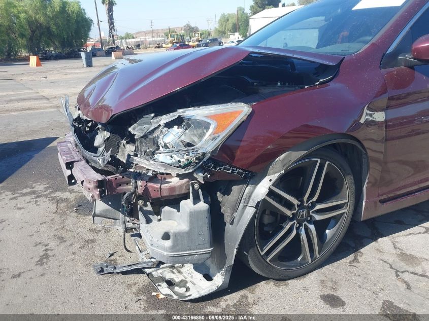 2017 Honda Accord Sport VIN: 1HGCR2F50HA143457 Lot: 43166850