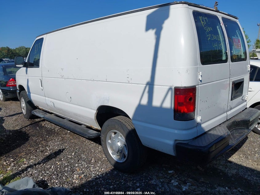 2009 Ford E-250 Commercial/Recreational white van gasoline 1FTNE24W09DA48685 photo #4
