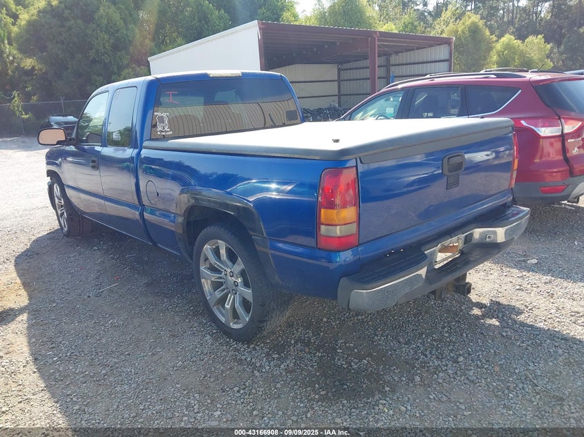 2003 GMC Sierra 1500 Sle blue truck gasoline 1GTEC19T73Z120703 photo #4