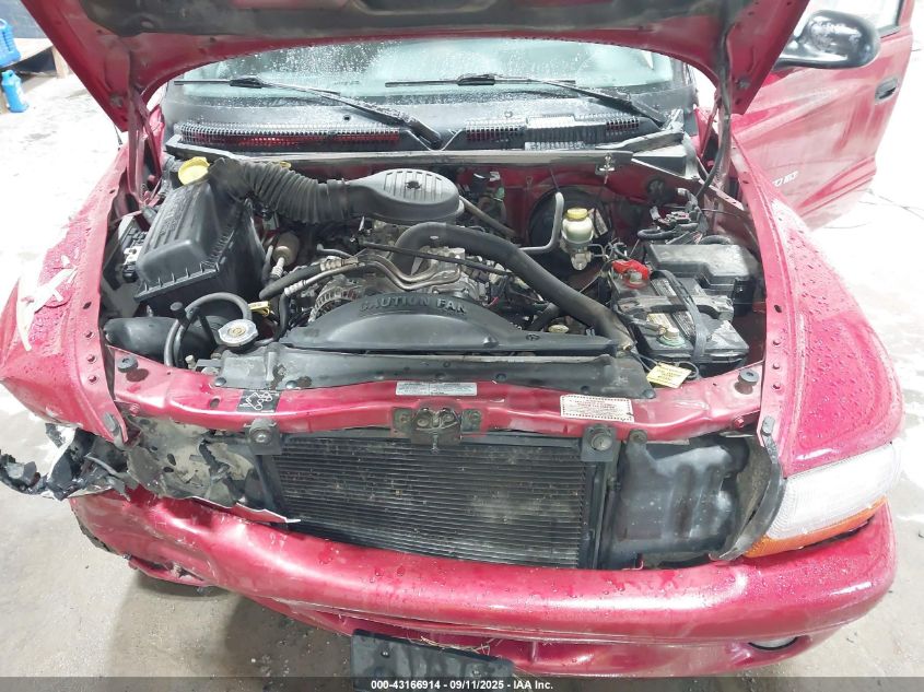 1998 Dodge Durango Slt VIN: 1B4HS28Y2WF102468 Lot: 43166914