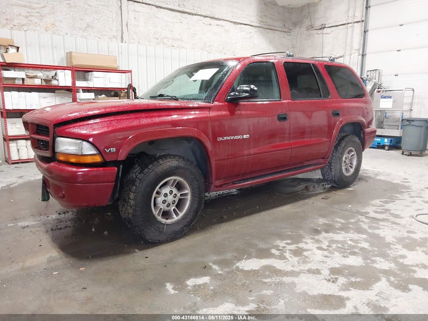1B4HS28Y2WF102468 1998 DODGE DURANGO photo no. 2
