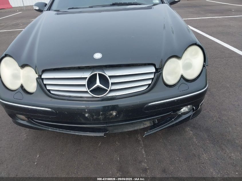 2005 Mercedes-Benz Clk 320 VIN: WDBTK65J05F123604 Lot: 43166926