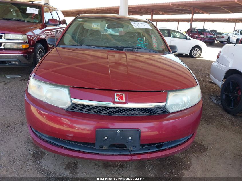 2004 Saturn Ion 2 VIN: 1G8AJ52FX4Z143355 Lot: 43166974