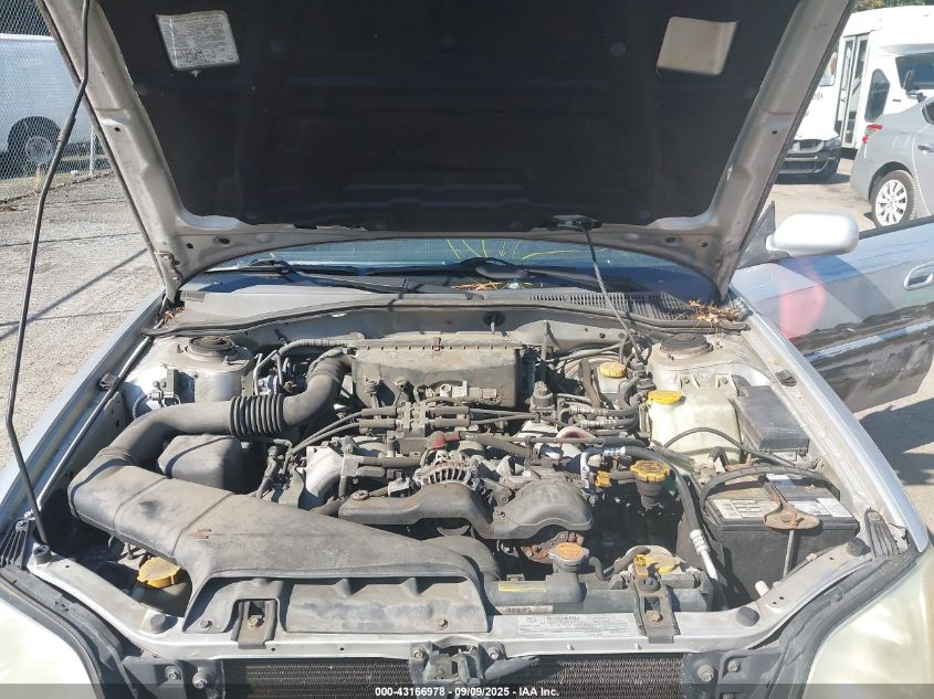 2004 Subaru Legacy L/L W/35Th Anniversary Edition VIN: 4S3BE625647203994 Lot: 43166978