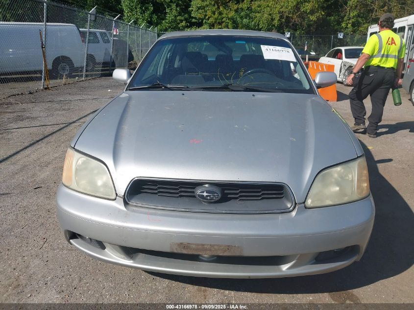 2004 Subaru Legacy L/L W/35Th Anniversary Edition VIN: 4S3BE625647203994 Lot: 43166978