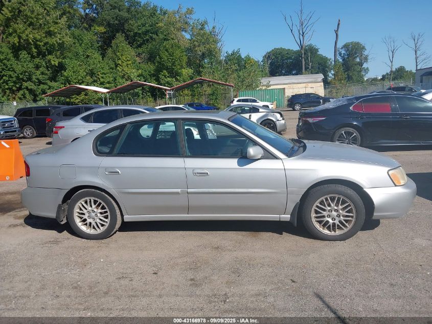 2004 Subaru Legacy L/L W/35Th Anniversary Edition VIN: 4S3BE625647203994 Lot: 43166978