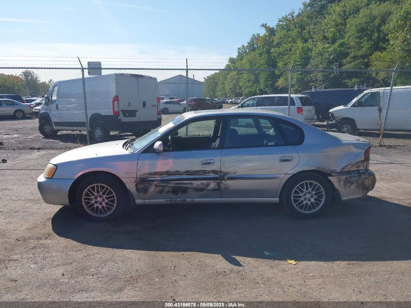 2004 Subaru Legacy L/L W/35Th Anniversary Edition VIN: 4S3BE625647203994 Lot: 43166978