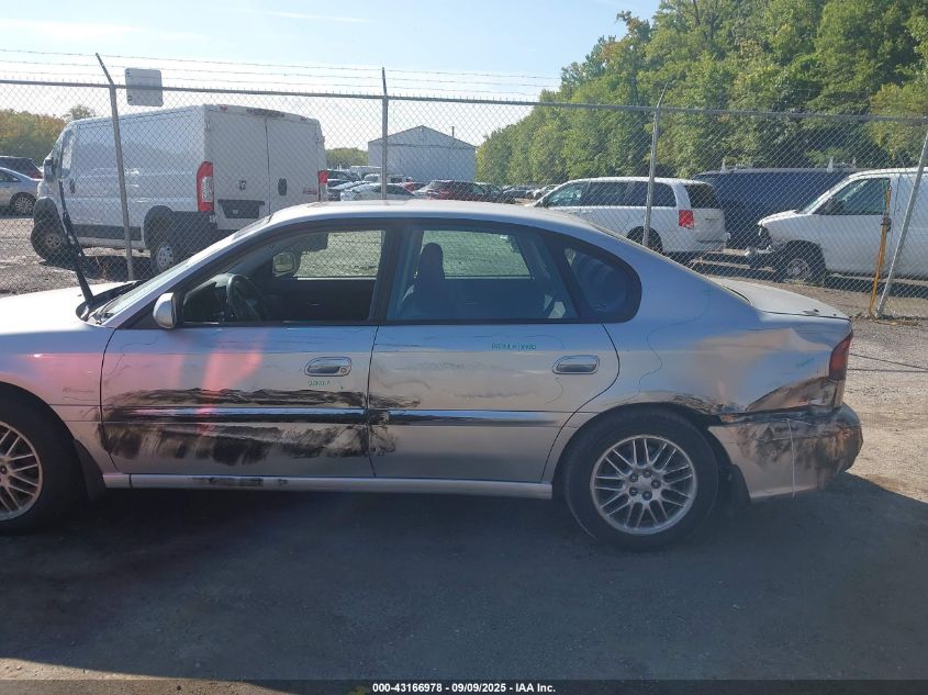 2004 Subaru Legacy L/L W/35Th Anniversary Edition VIN: 4S3BE625647203994 Lot: 43166978