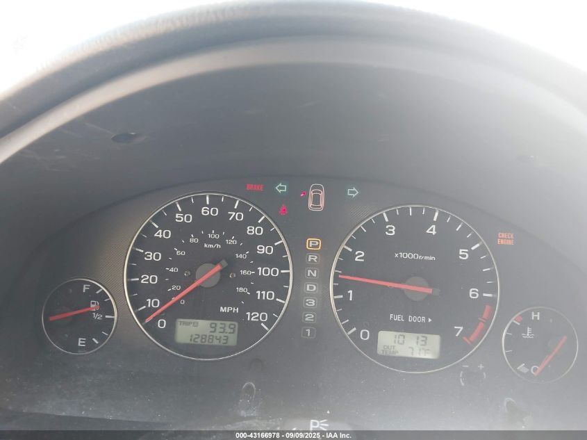 2004 Subaru Legacy L/L W/35Th Anniversary Edition VIN: 4S3BE625647203994 Lot: 43166978