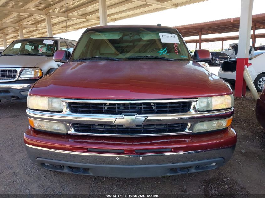 2002 Chevrolet Tahoe Lt VIN: 1GNEK13T42R297338 Lot: 43167112