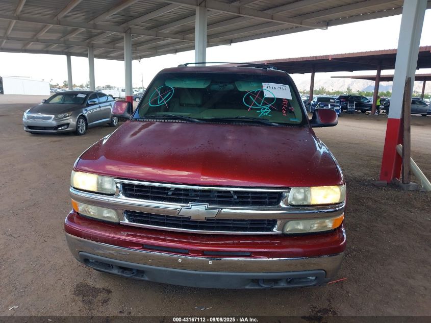 2002 Chevrolet Tahoe Lt VIN: 1GNEK13T42R297338 Lot: 43167112