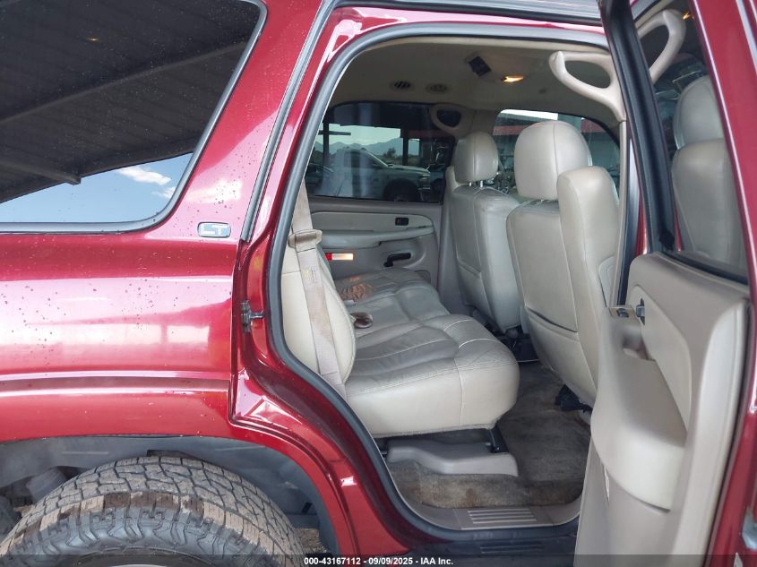 2002 Chevrolet Tahoe Lt VIN: 1GNEK13T42R297338 Lot: 43167112