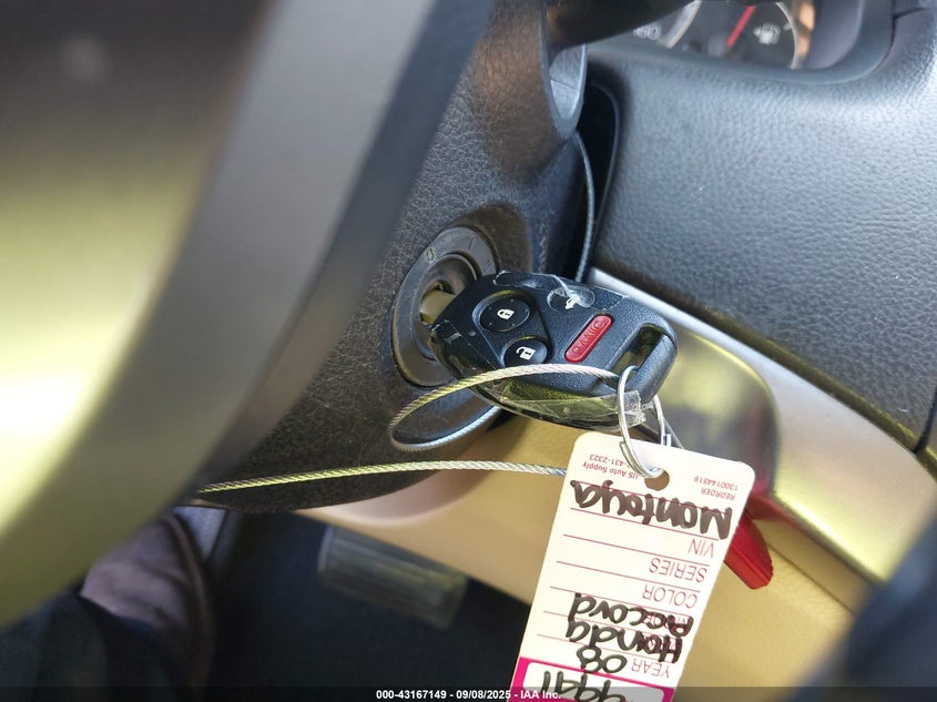 1HGCS12838A027779 2008 HONDA ACCORD photo no. 11