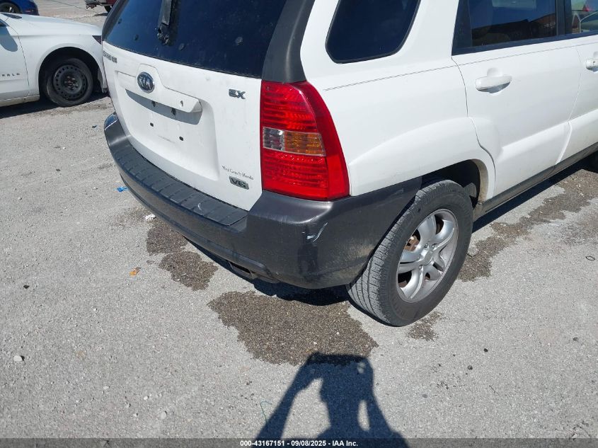 2006 Kia Sportage Ex V6/Lx V6 VIN: KNDJF723767169418 Lot: 43167151