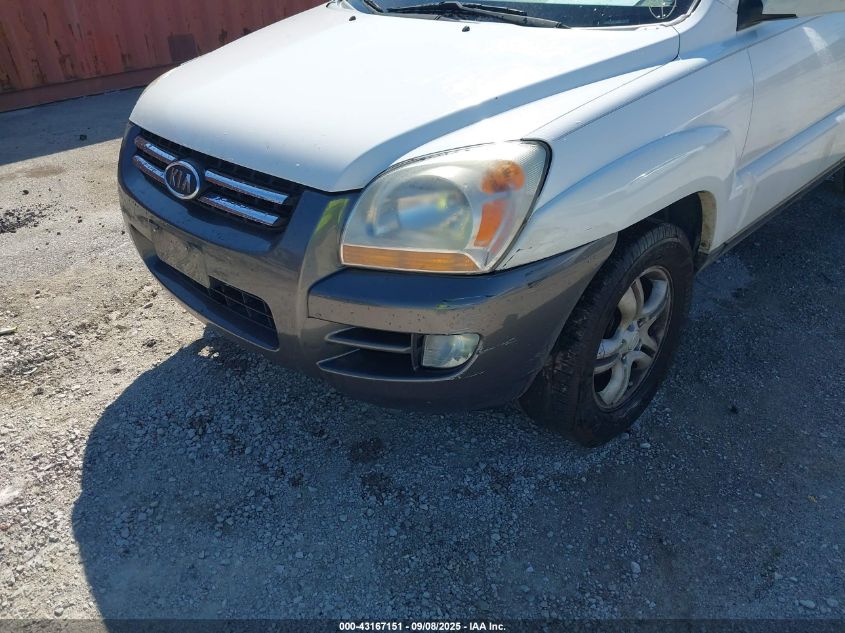 2006 Kia Sportage Ex V6/Lx V6 VIN: KNDJF723767169418 Lot: 43167151