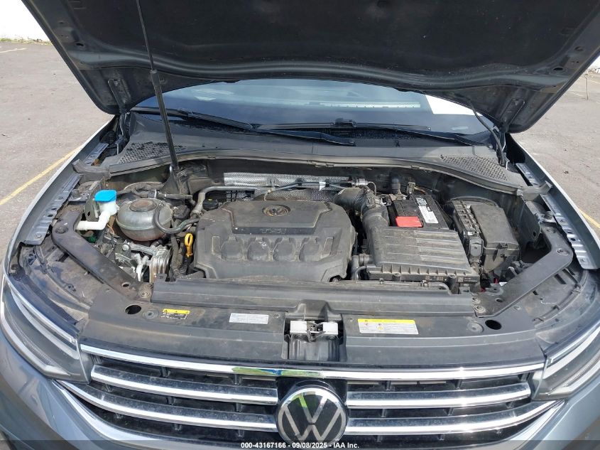 2022 Volkswagen Tiguan 2.0T S VIN: 3VV1B7AX1NM052598 Lot: 43167166