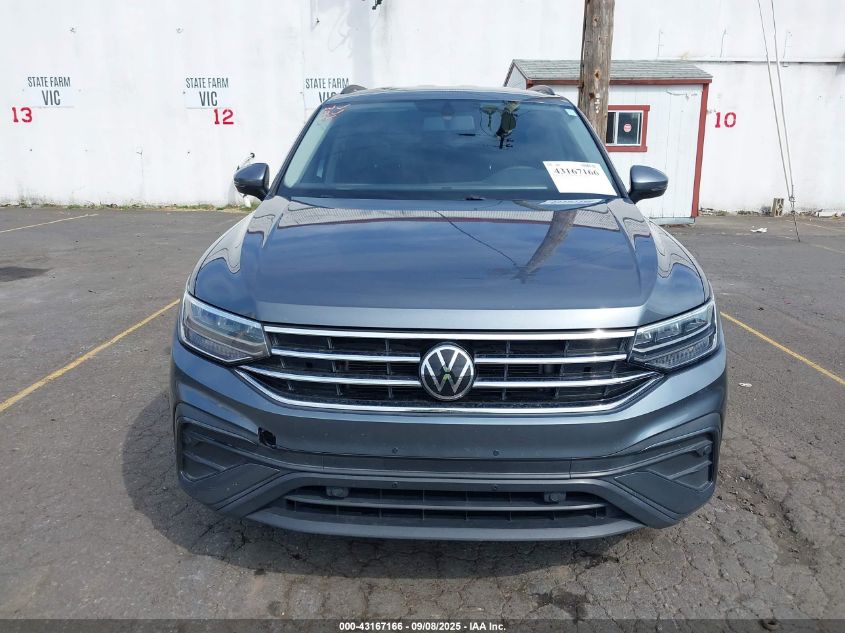 2022 Volkswagen Tiguan 2.0T S VIN: 3VV1B7AX1NM052598 Lot: 43167166