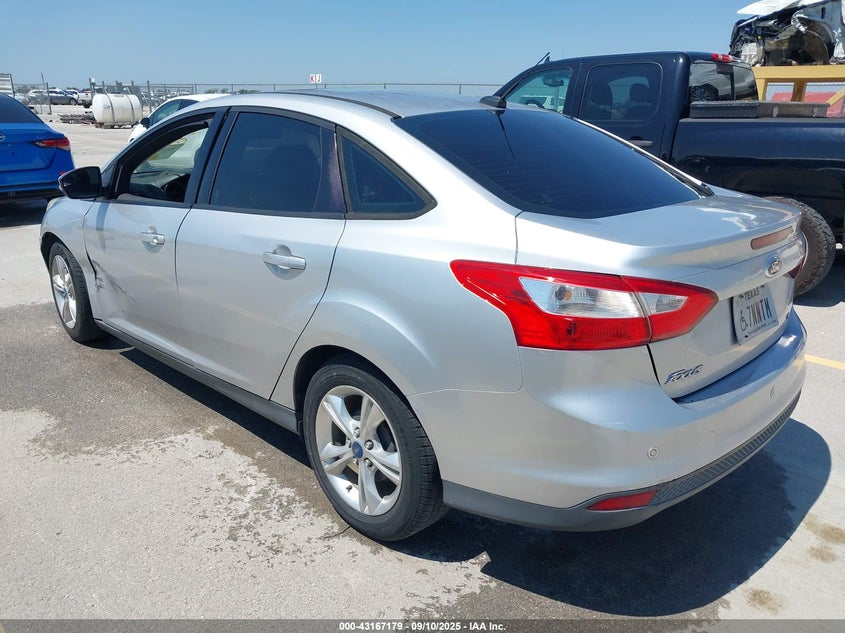 Vin: 1fadp3f24el118488, lot: 43661584, ford focus se 20143