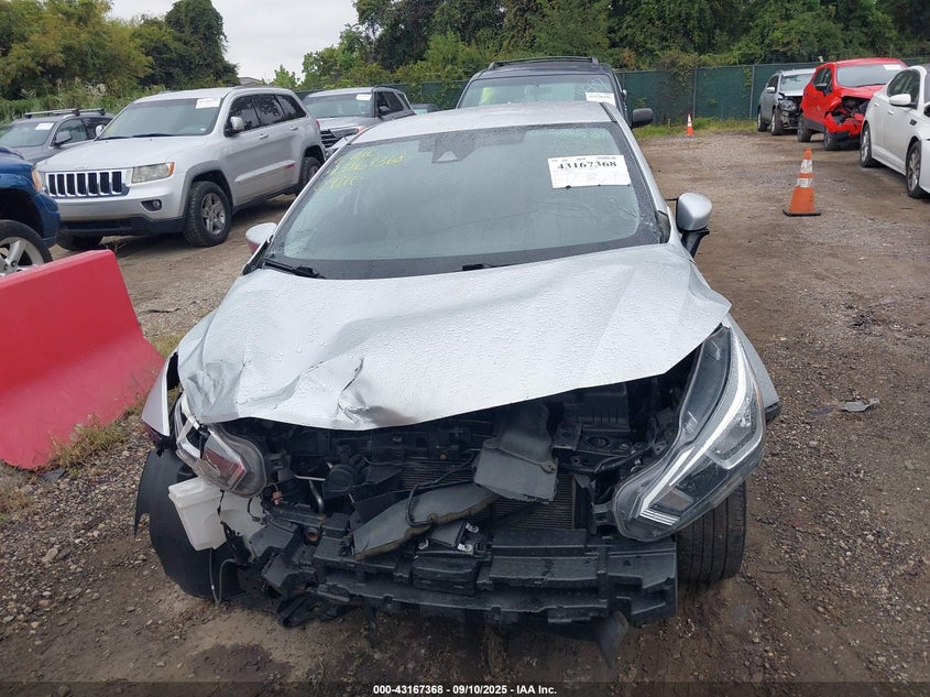 2021 Nissan Versa Sv Xtronic Cvt VIN: 3N1CN8EV2ML863783 Lot: 43167368