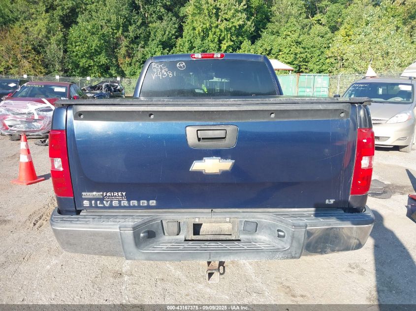 2010 Chevrolet Silverado 1500 Lt VIN: 1GCSCSE07AZ124381 Lot: 43167375