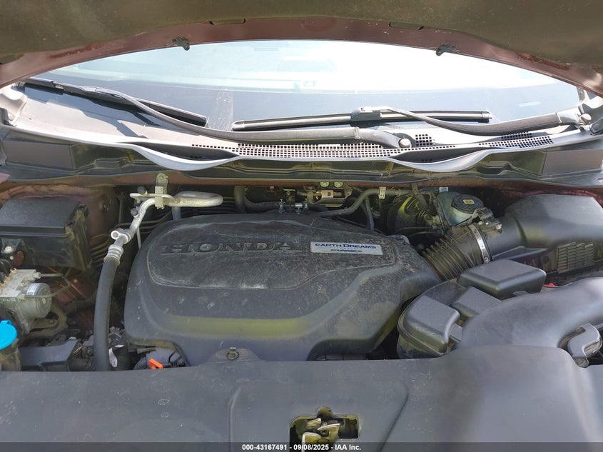 2018 Honda Odyssey Ex-L VIN: 5FNRL6H7XJB089744 Lot: 43167491