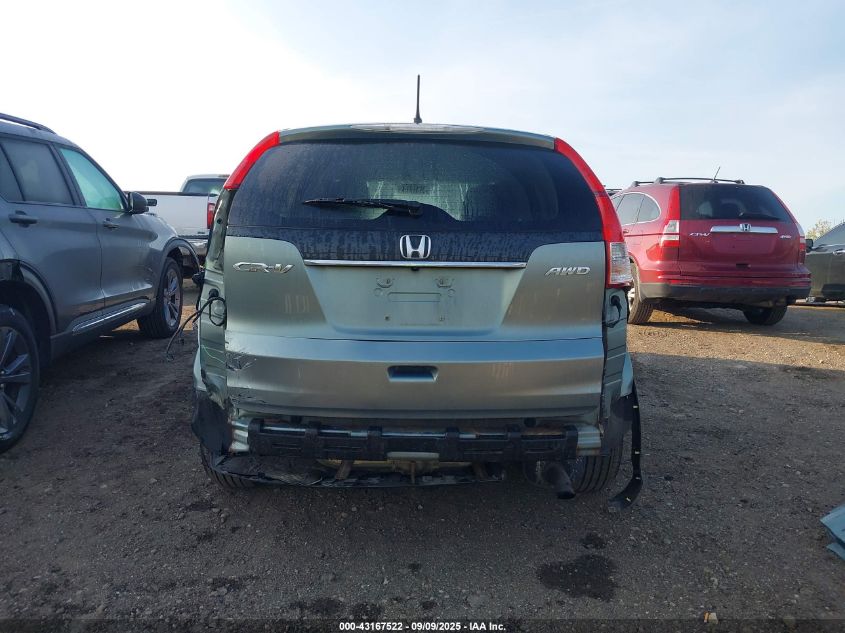2012 Honda Cr-V Ex VIN: 2HKRM4H55CH628873 Lot: 43167522