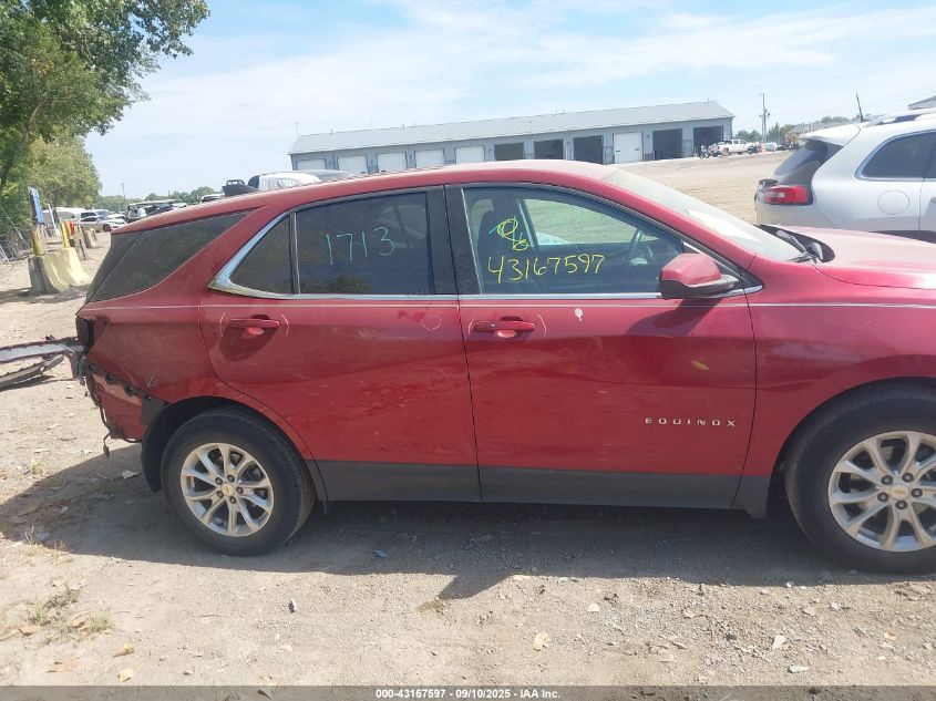 2020 Chevrolet Equinox Fwd 2Fl VIN: 2GNAXJEV2L6267587 Lot: 43167597