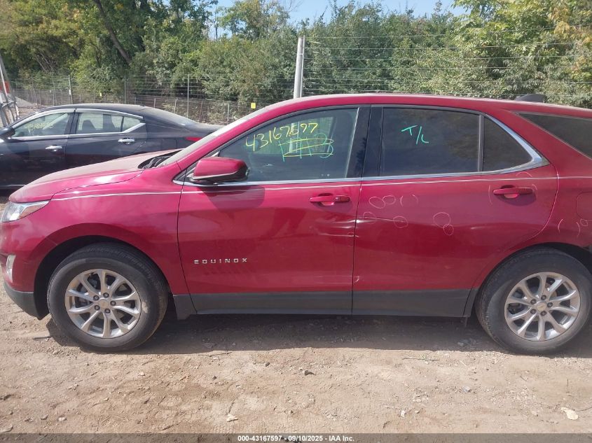 2020 Chevrolet Equinox Fwd 2Fl VIN: 2GNAXJEV2L6267587 Lot: 43167597