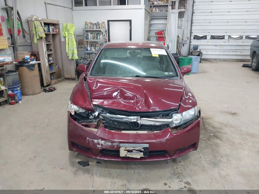 2010 Honda Civic Lx VIN: 2HGFA1F56AH560622 Lot: 43167627