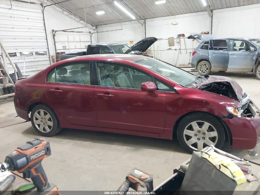 2010 Honda Civic Lx VIN: 2HGFA1F56AH560622 Lot: 43167627