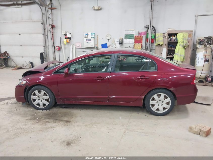 2010 Honda Civic Lx VIN: 2HGFA1F56AH560622 Lot: 43167627