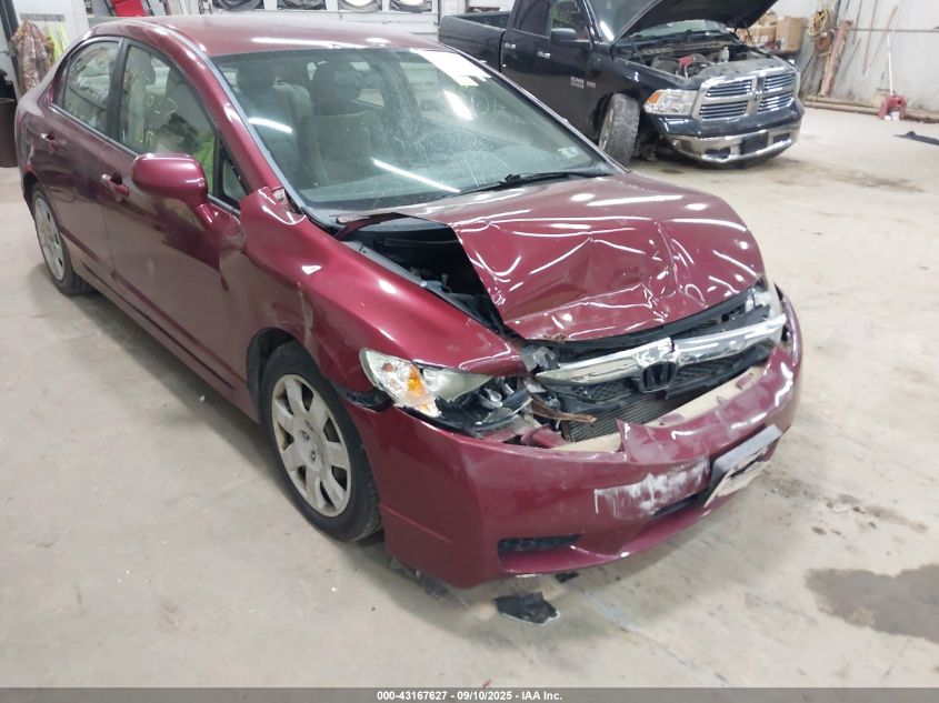 2010 Honda Civic Lx VIN: 2HGFA1F56AH560622 Lot: 43167627