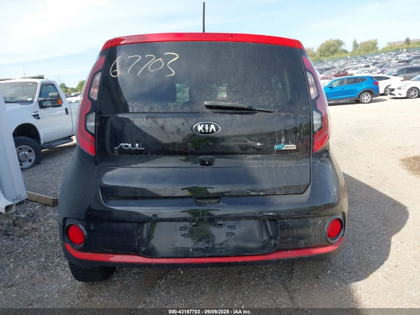 2016 Kia Soul Ev + VIN: KNDJX3AE2G7005228 Lot: 43167703