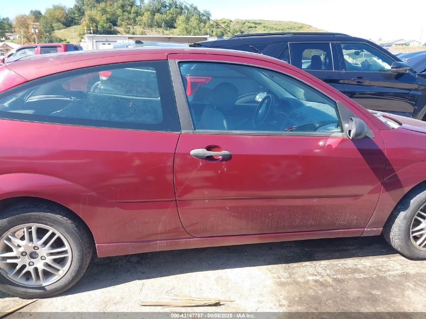 2006 Ford Focus Zx3 VIN: 1FAFP31N06W222275 Lot: 43167757