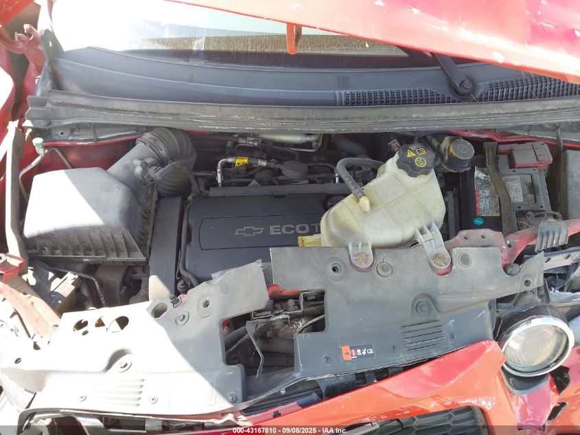 2012 Chevrolet Sonic 2Ls VIN: 1G1JA5SH2C4125430 Lot: 43167810