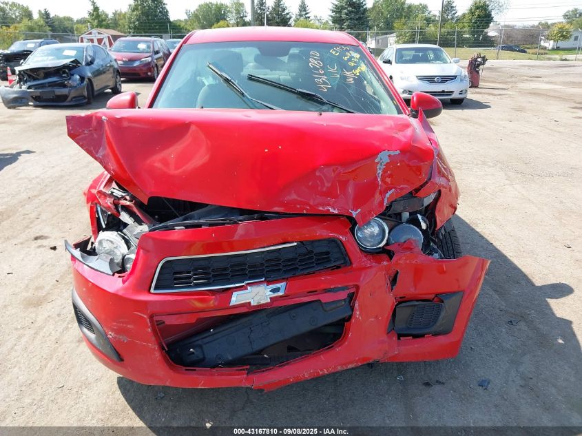 2012 Chevrolet Sonic 2Ls VIN: 1G1JA5SH2C4125430 Lot: 43167810