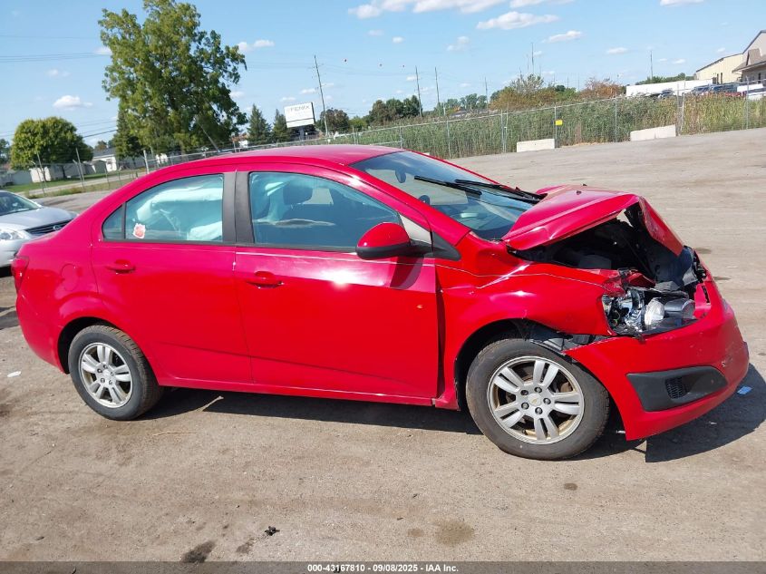 2012 Chevrolet Sonic 2Ls VIN: 1G1JA5SH2C4125430 Lot: 43167810