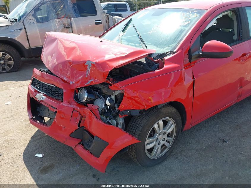 2012 Chevrolet Sonic 2Ls VIN: 1G1JA5SH2C4125430 Lot: 43167810