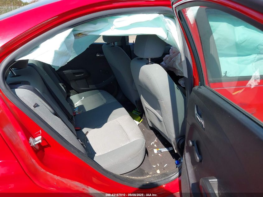 2012 Chevrolet Sonic 2Ls VIN: 1G1JA5SH2C4125430 Lot: 43167810