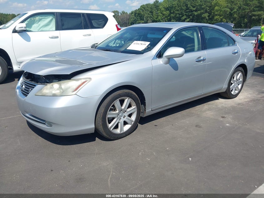 2009 Lexus Es 350 silver sedan gasoline JTHBJ46GX92341293 photo #3